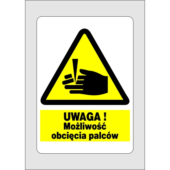 UWAGA! Możliwość obcięcia palców