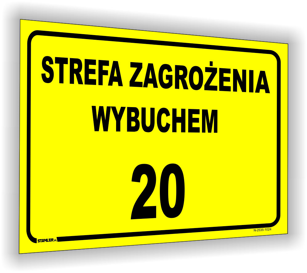 strefa zagrożenia wybuchem 20