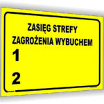 zasięg strefy zagrożenia wybuchem 1 2