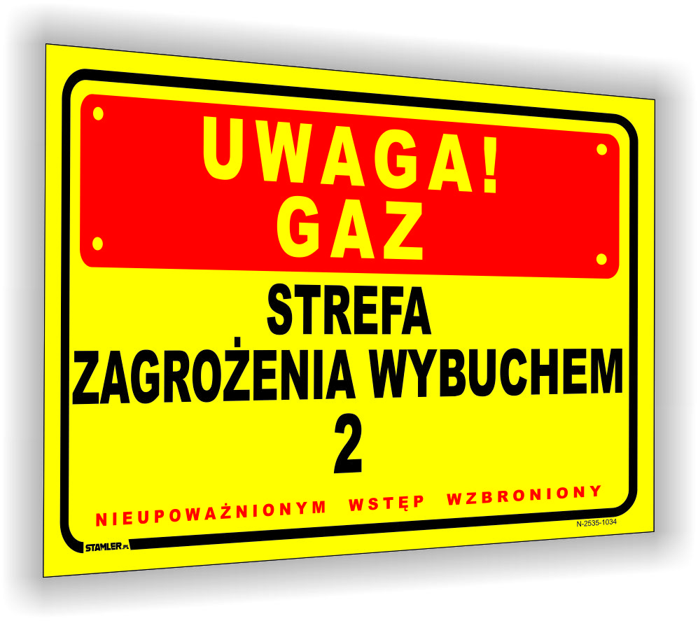 Uwaga Gaz! Strefa zagrożenia wybuchem 2