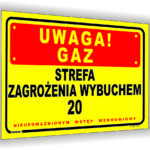 Uwaga gaz! Strefa zagrożenia wybuchem 20