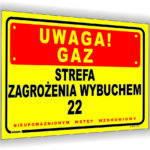 Uwaga gaz! Strefa zagrożenia wybuchem 22