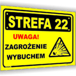 Uwaga! Zagrożenie wybuchem! Strefa 22