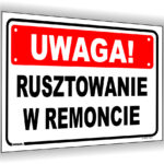 Uwaga! Rusztowanie w remoncie