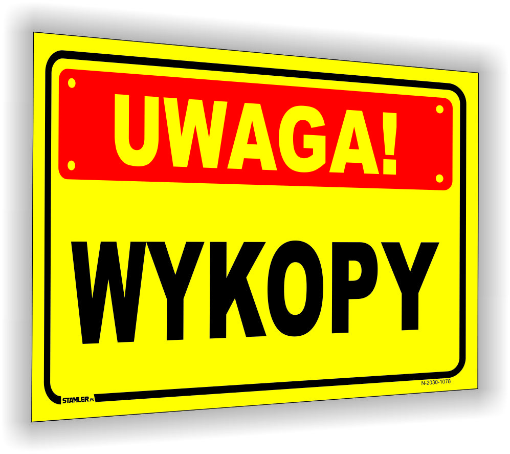 Uwaga! Wykopy