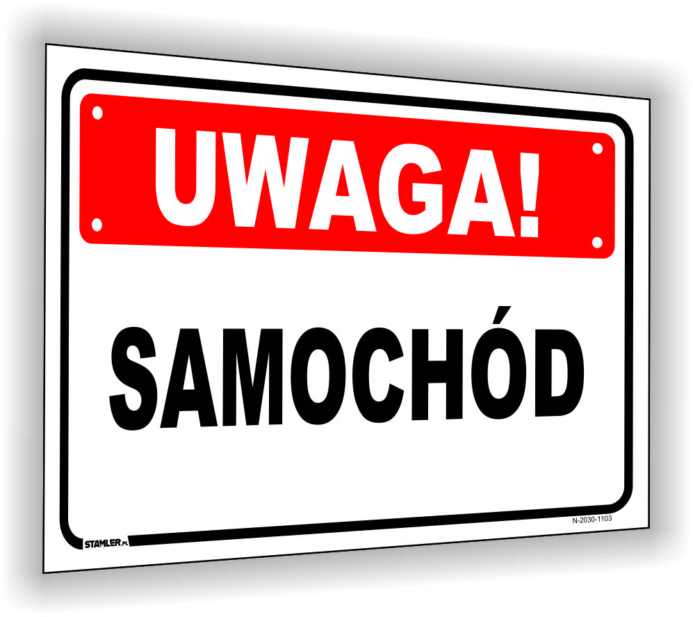 UWAGA! SAMOCHÓD