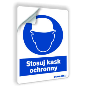 stosuj kask ochronny