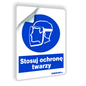 Stosuj ochronę twarzy