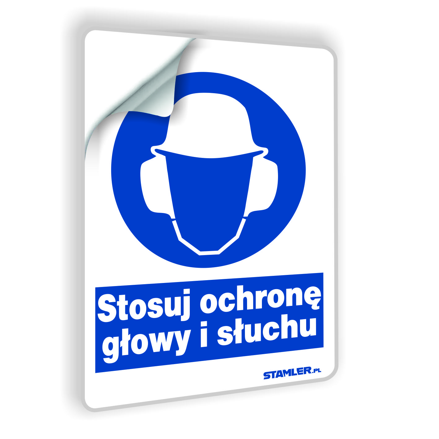 Stosuj ochronę głowy i słuchu