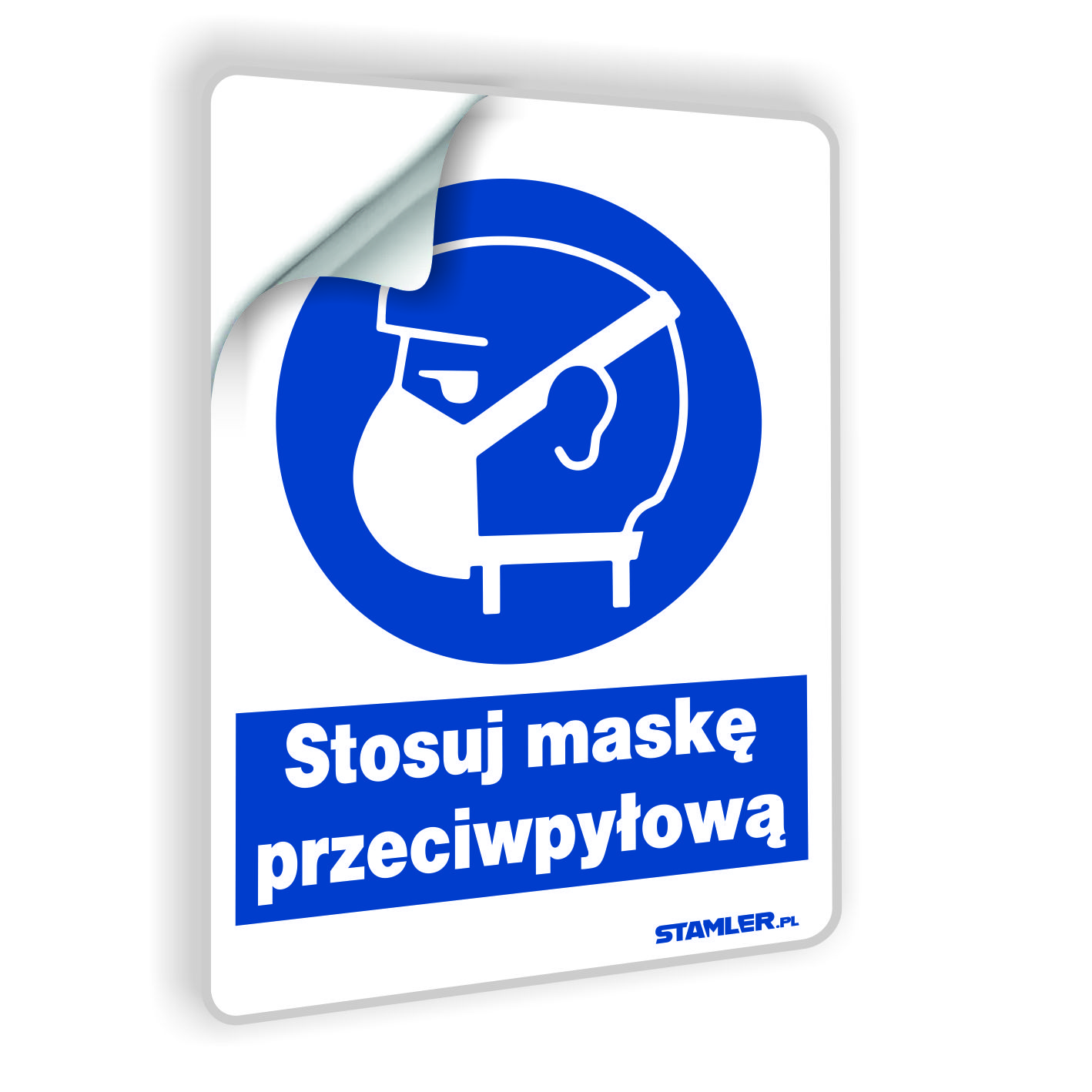 Stosuj maskę przeciwpyłową