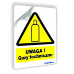 UWAGA! Gazy techniczne