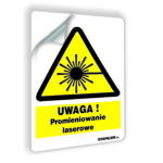 UWAGA! Promieniowanie laserowe