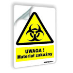 UWAGA! Materiał zakaźny