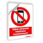 Zakaz używania telefonów komórkowych