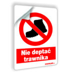 Nie deptać trawnika