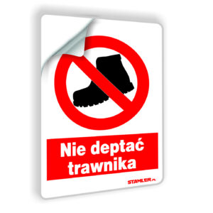 Nie deptać trawnika