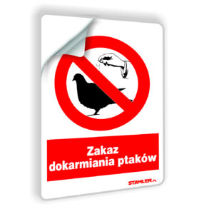 Zakaz dokarmiania ptaków