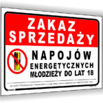 Zakaz sprzedaży napojów energetycznych