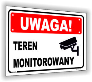 UWAGA Teren monitorowany