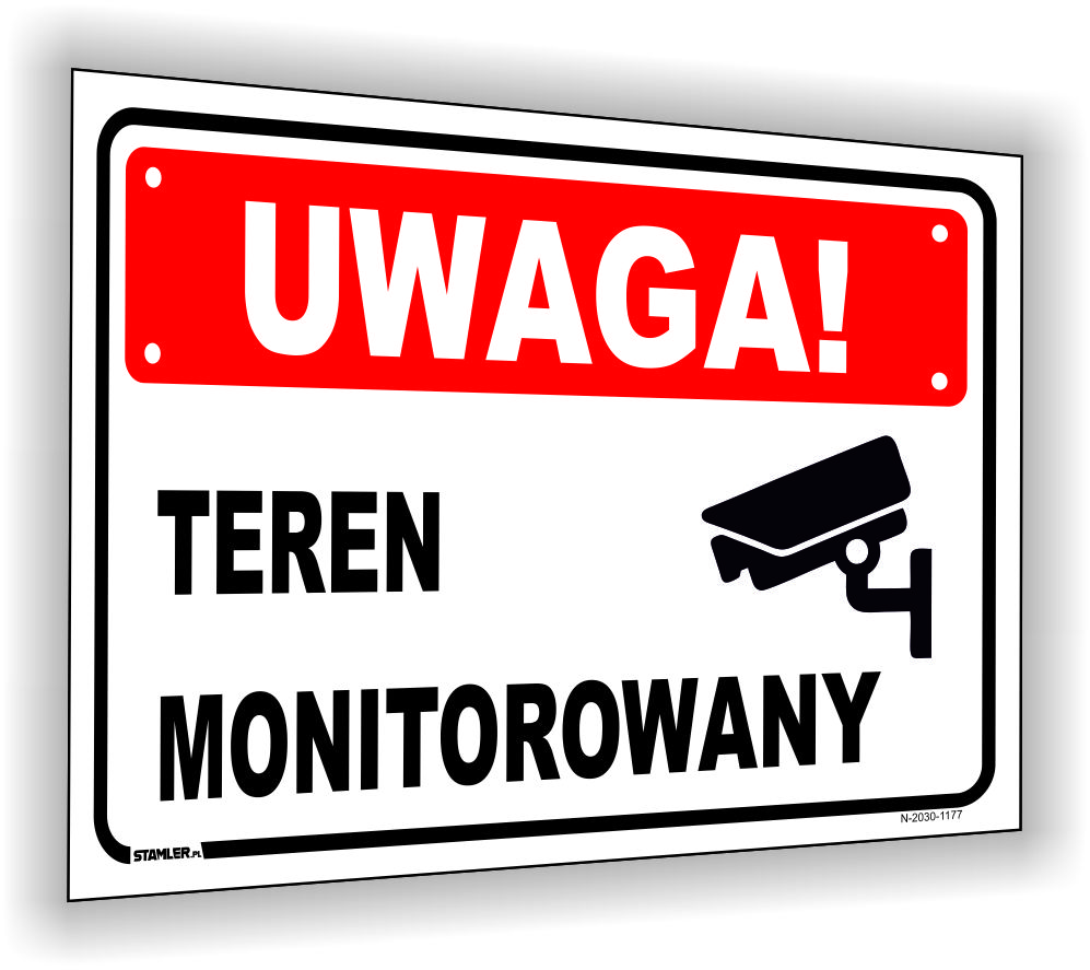 UWAGA Teren monitorowany