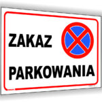 Zakaz parkowania