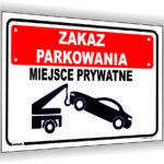 Zakaz parkowania