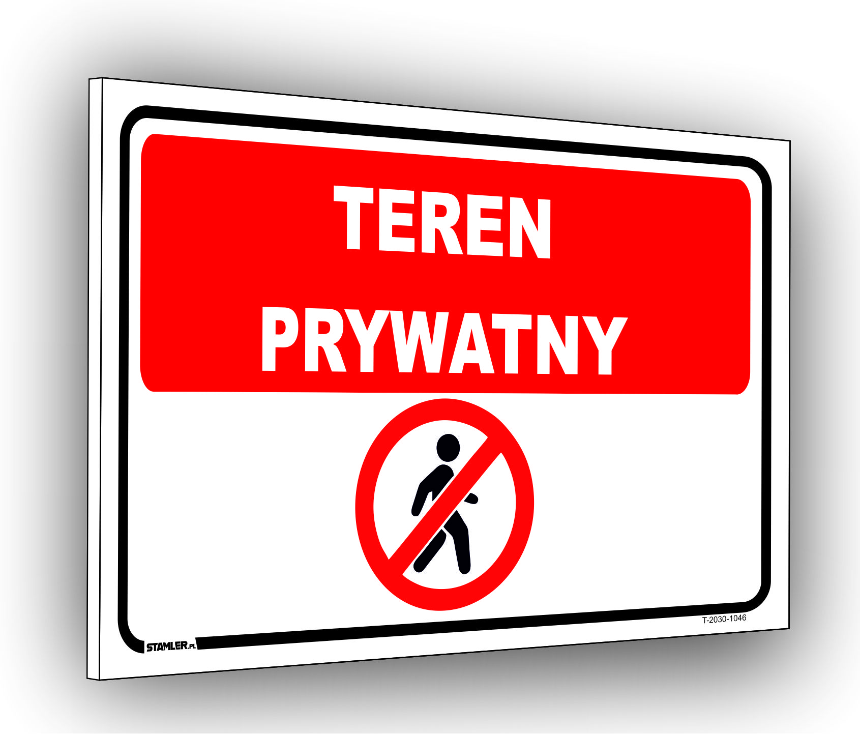 Teren prywatny zakaz wstępu